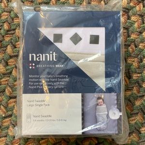 NWT 3-6M Nanit swaddle in box